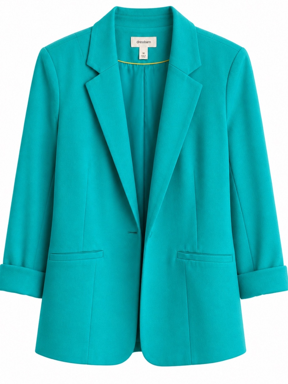 Dress barn tiffany blue relaxed women’s blazer
